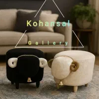 پاف صندلی نیمکت چرم مبلمان لوستر