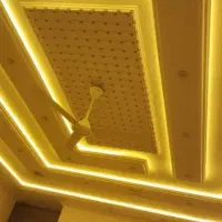 گچکاری طرح کناف لکه گیری نورمخفی سفید کار گچ کاری