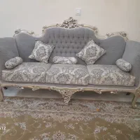 مبل استیل با میزغذاخوری و ساعت|مبلمان خانگی و میز عسلی|تهران, مجیدیه|دیوار