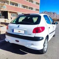 پژو 206 تیپ 2 مدل 88 سفید . فنی سالم|خودرو سواری و وانت|مشهد, رضاشهر|دیوار