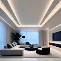 دکوراسیون داخلی. کناف.. گچبری.قاپ بندی دیوار|خدمات پیشه و مهارت|سنندج, |دیوار