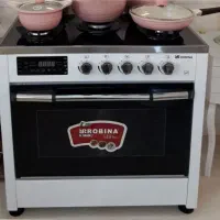 اجاق گاز طرح فر ۵شعله روبینا (پاسخگویی فقط در چت)