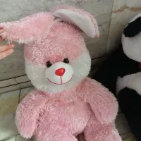 عروسک صورتی خرگوشی