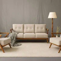 ترکیب زیبایی و راحتی در یک مبل