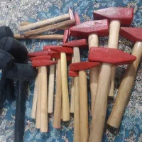 چکش دسته چوبی وپلاستیکی