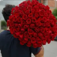 گل رز هلندی  باکس گل  سبد گل دسته گل