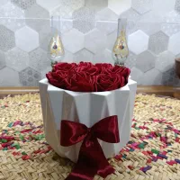 گل رز روبانی|گل مصنوعی|رشت, توشیبا|دیوار