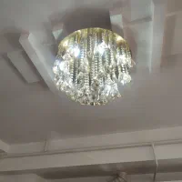 لوستر ۲مدل|لوستر و چراغ آویز|قروه, |دیوار