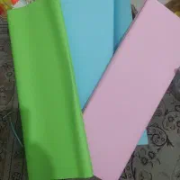 مقوا رنگی و کاغذ رنگی و کاربن آبی