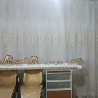 پرده در حد نو با کتیبه طلایی ۶ متری