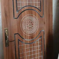 درب چوبی