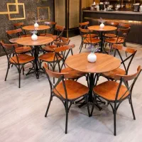 میز ناهار خوری صندلی پلاستیکی