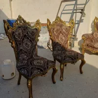 مبل سلطنتی ۹ نفره چوب راش|مبلمان خانگی و میز عسلی|پاکدشت, پاکدشت (مامازند)|دیوار