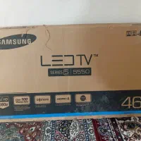 کارتون تلویزیون سامسونگ ۴۶ اینچ سالم همراه ضربهگیر