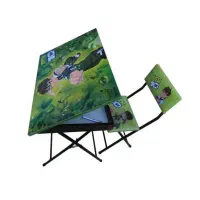 میز تحریر باکس دار تاشو با صندلی