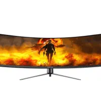 مانیتور ۴۹ اینچ  خمیده مستر تک