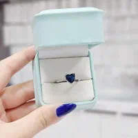 انگشتر قلب پینک صورتی مدل تک داش نقره گوموش 0917|بدلیجات|تبریز, |دیوار