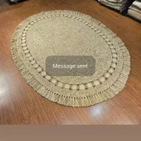فرش گرد دستباف