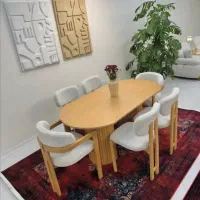 انواع میزهای ناهارخوری چوبی