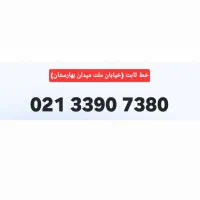 خط تلفن ثابت 33907380 بدون زنگ خور