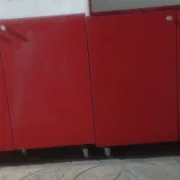 قفسه کتاب و کابینت ام دی اف|کتابخانه، شلف، قفسه‌های دیواری|کوهدشت, |دیوار