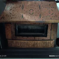 بخاری بزرگ طرح شومینه مشهد دوام