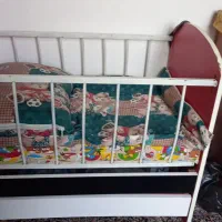 تخت نوازد نونو وسالم زیاد استفاده نشده|اسباب و اثاث بچه|ارطه, |دیوار