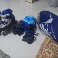 کفش اسکیت با کیف و لوازم جانبی کامل