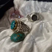 انگشتر نقره 925 دست ساز خوش رکاب فیروزه نیشابور|جواهرات|تهران, افسریه شمالی|دیوار