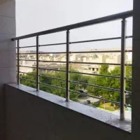 نرده استیل و  استاتیک مشکی