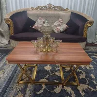 مبل 7نفره همراه با 3عدد میز عسلی