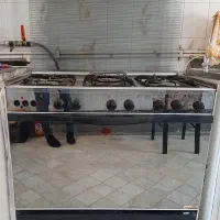 گاز ۵ شعله فردار  پادیسان صحیح و سالم