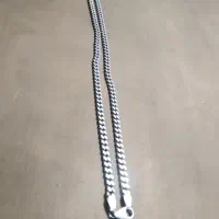 زنجیر نقره کارتیه زیبا و نو