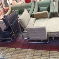 مبل تخت خواب شو  استیل تیتانیوم|مبلمان خانگی و میز عسلی|رشت, رودبارتان|دیوار