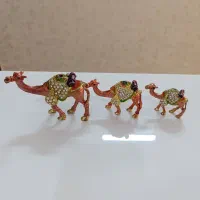 سه عدد شتر تمام مس تزئینی|مجسمه، تندیس، ماکت|مشهد, رضاییه|دیوار