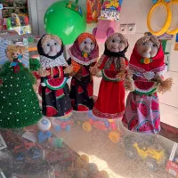 عروسک یلدایی وسبزه