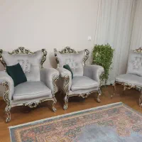 مبل استیل ۹ نفره|مبلمان خانگی و میز عسلی|آمل, |دیوار