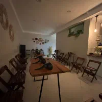 میز چوبی روستیک|میز و صندلی غذاخوری|بیرجند, |دیوار