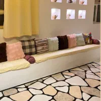 فرش ۱۲متری طرح سنگی