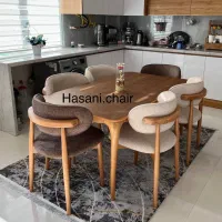 نهار خوری مدل مینیمال کلاسیک کد z90|میز و صندلی غذاخوری|کرمانشاه, |دیوار