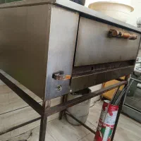 فر آبگوشت پز و پیتزا پز. گاز کف سنگی