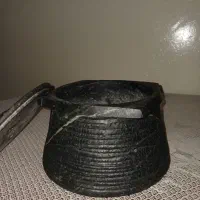 ماهیتابه و دیگچه سنگی