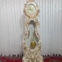 ساعت ایستاده طرح ایتالیای  خوشگل سفید طلای