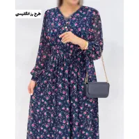 پیراهن حریر پینترستی گلگلی و تابستونه بهاری