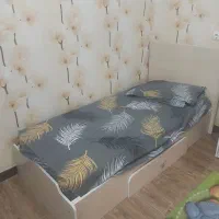 فروش تخت و کمد کودک به همراه فرش|تخت و سرویس خواب|سمنان, |دیوار
