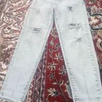 شلوار مام استایل در حد نو