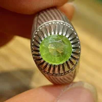 انگشتر قدیمی زبرجد پاکستان