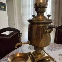 سماور عتیقه برنجی روس|صنایع دستی و سایر لوازم تزئینی|تهران, زرگنده|دیوار
