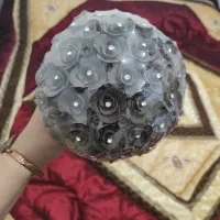 دسته گل حنایی|صنایع دستی و سایر لوازم تزئینی|شیراز, شهرک کوشکک|دیوار