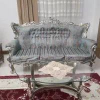 مبل سلطنتی.۹نفره.میزوسط و۲عددعسلی